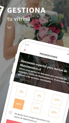 Matrimonios.cl para empresas android App screenshot 1